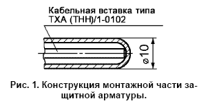 Преобразователи термоэлектрические кабельные в защитной арматуре повышенной надежности ТХА/1-2388К, ТНН/1-2388К
