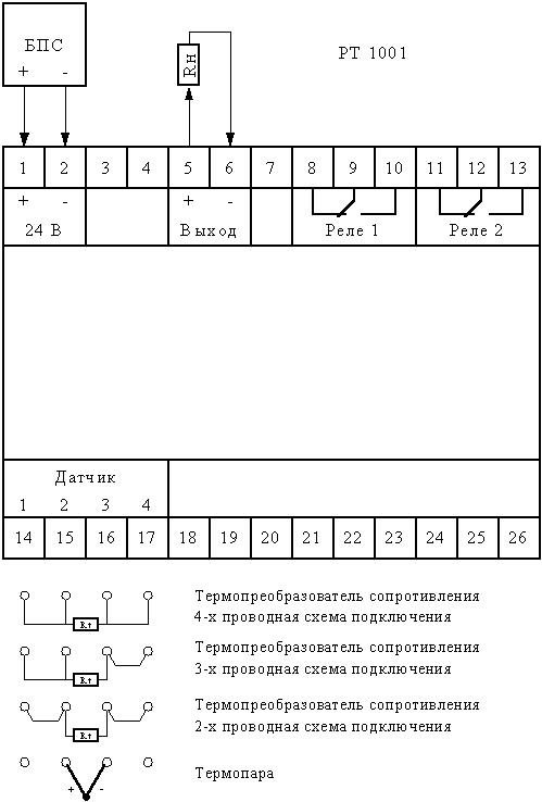 Регулятор температуры РТ 1001