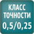 Класс точности 0,5/0,25